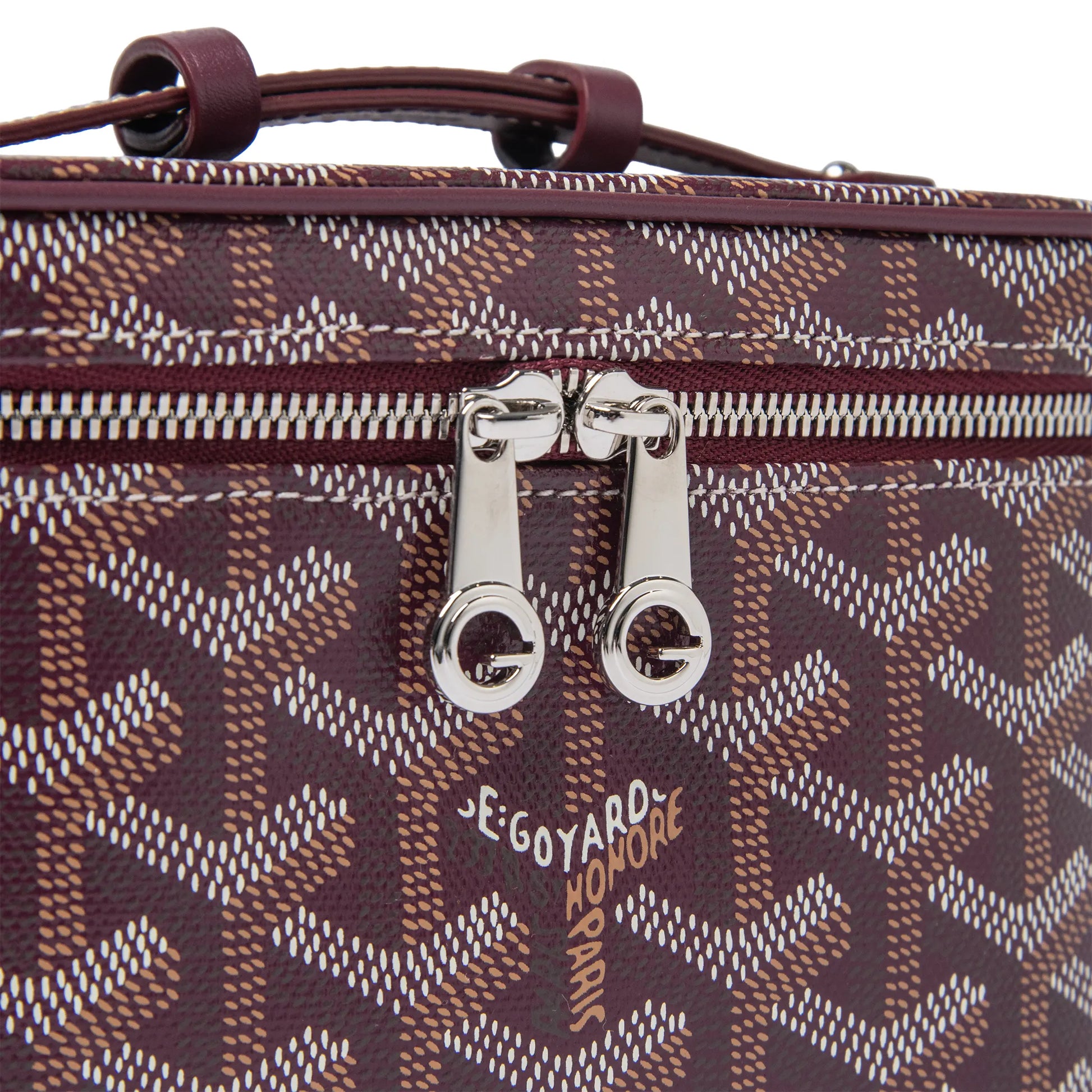 Goyard Muse Mini Burgundy Vanity Bag