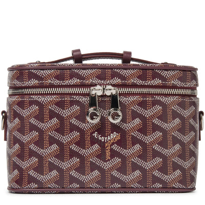 Goyard Muse Mini Burgundy Vanity Bag