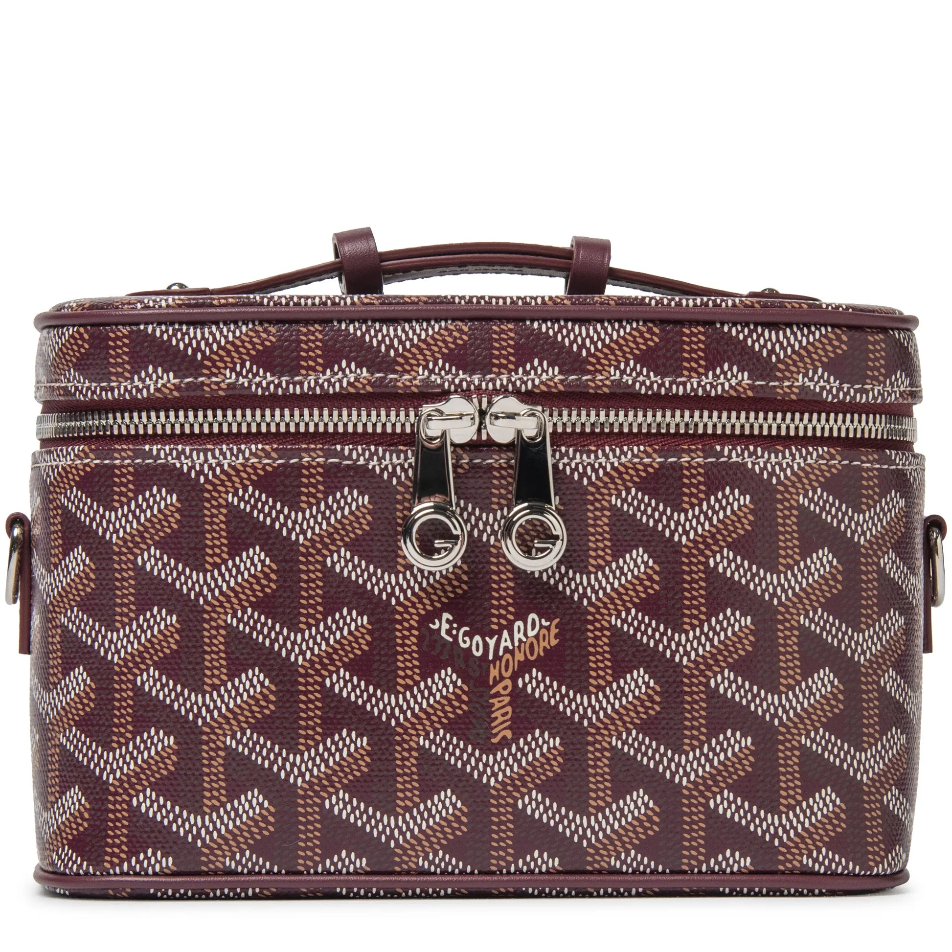 Goyard Muse Mini Burgundy Vanity Bag