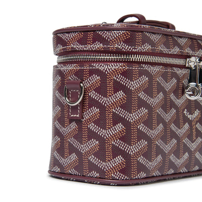Goyard Muse Mini Burgundy Vanity Bag