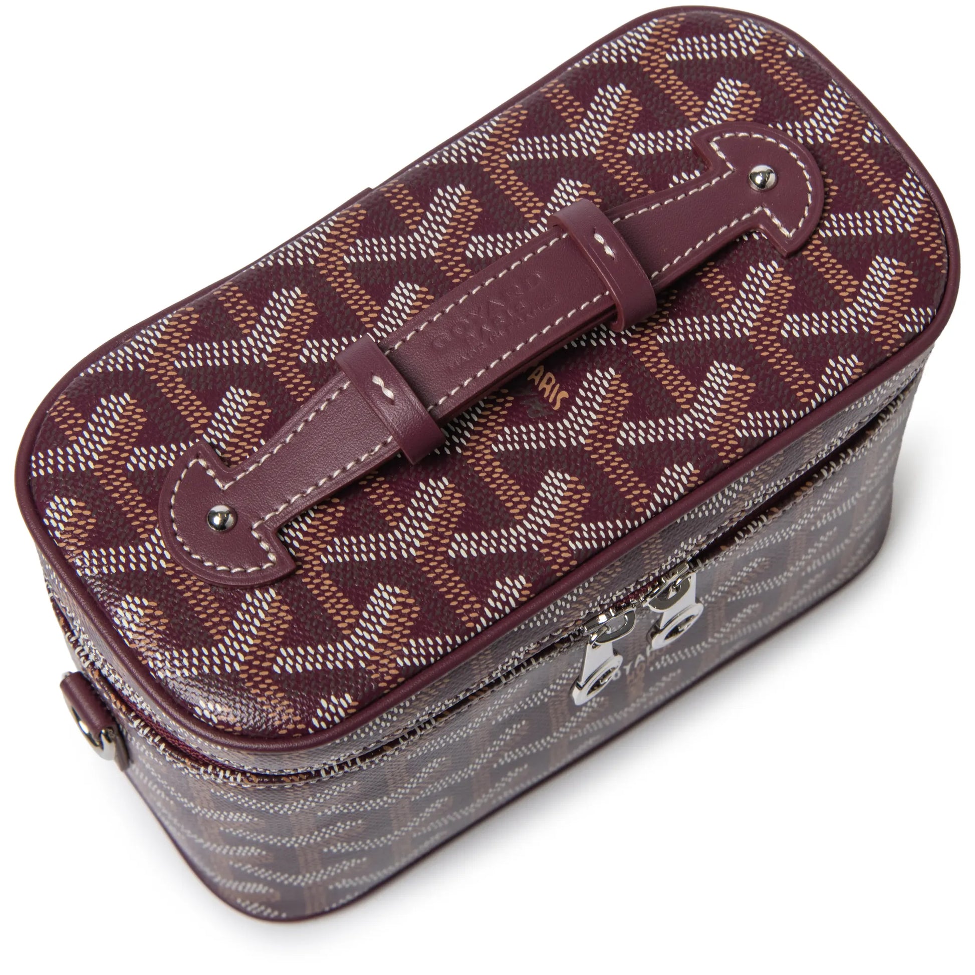 Goyard Muse Mini Burgundy Vanity Bag