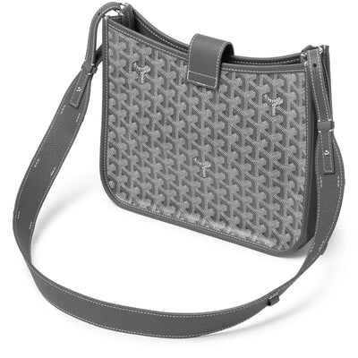 Goyard Musette PM Grey Bag