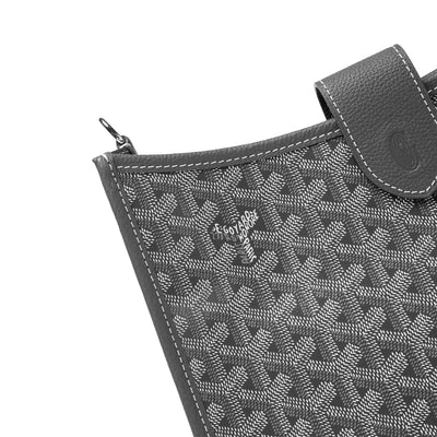 Goyard Musette PM Grey Bag