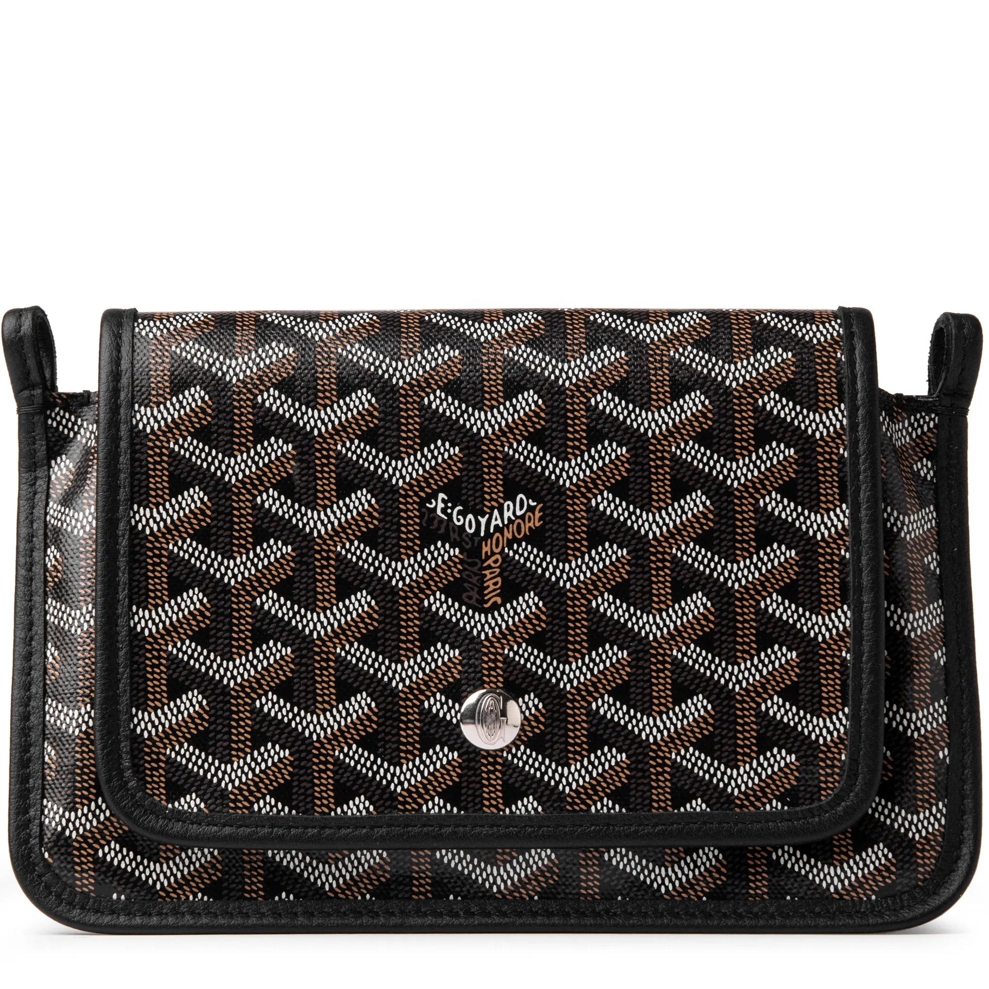 Goyard Plumet Pocket Black Wallet
