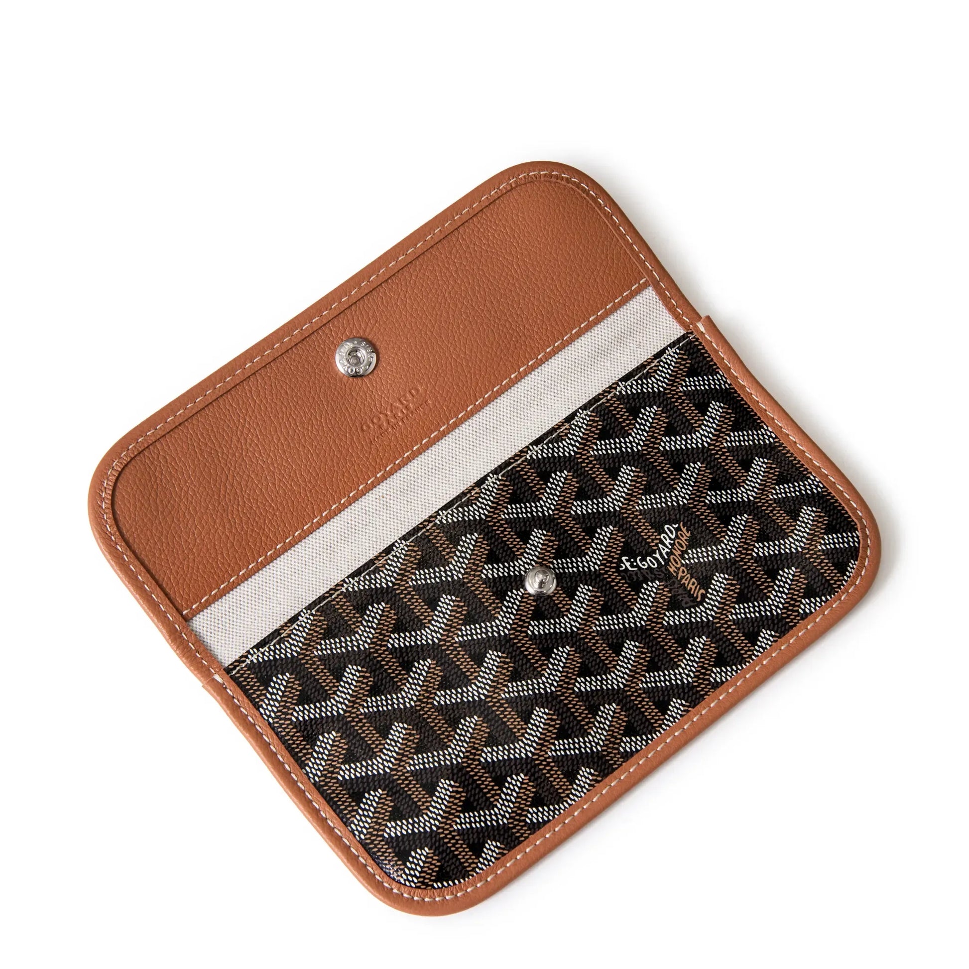 Goyard Saint Louis GM Tote Bag Black Tan