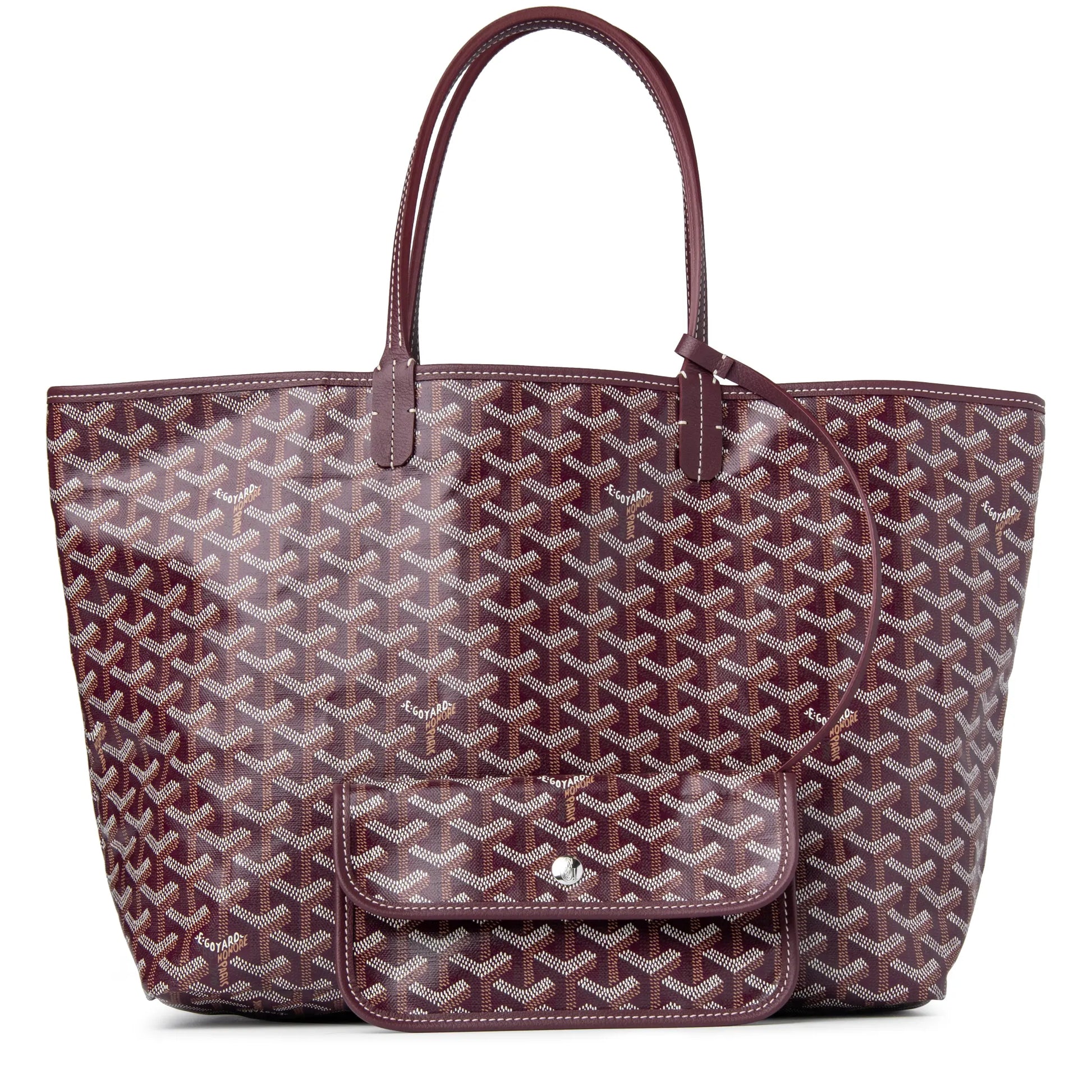 Goyard Saint Louis PM Tote Bag Burgundy