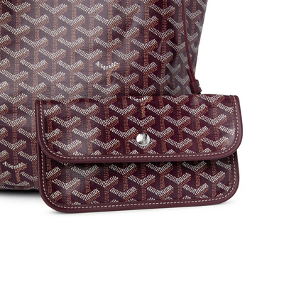 Goyard Saint Louis PM Tote Bag Burgundy