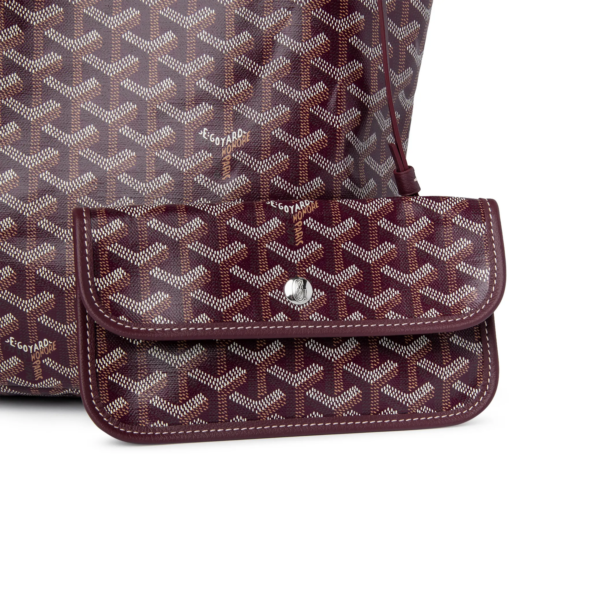 Goyard Saint Louis PM Tote Bag Burgundy