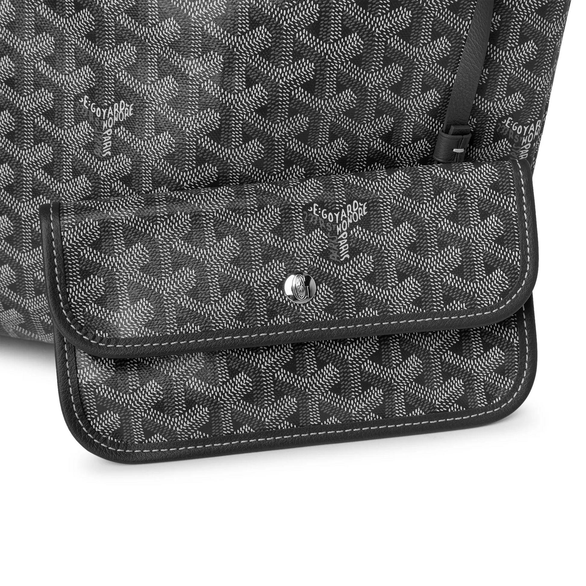 Goyard Saint Louis PM Tote Bag Grey
