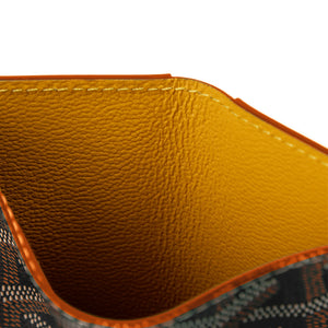 Goyard Saint-Pierre Card Wallet Black Tan