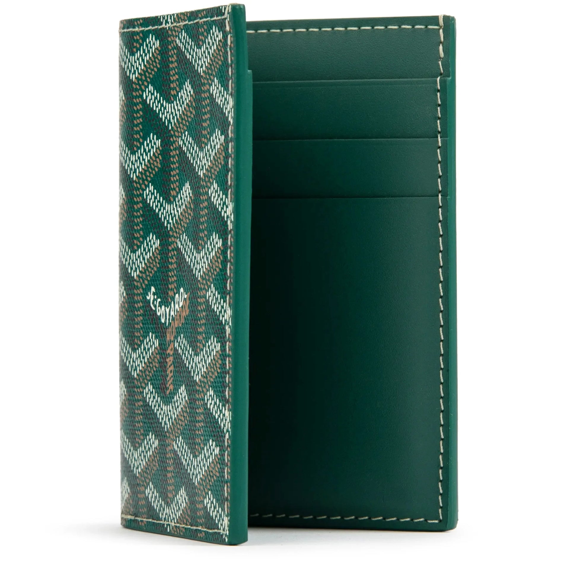 Goyard Saint-Pierre Card Wallet Green
