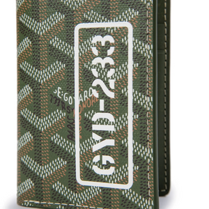 Goyard Saint-Pierre Card Wallet Khaki