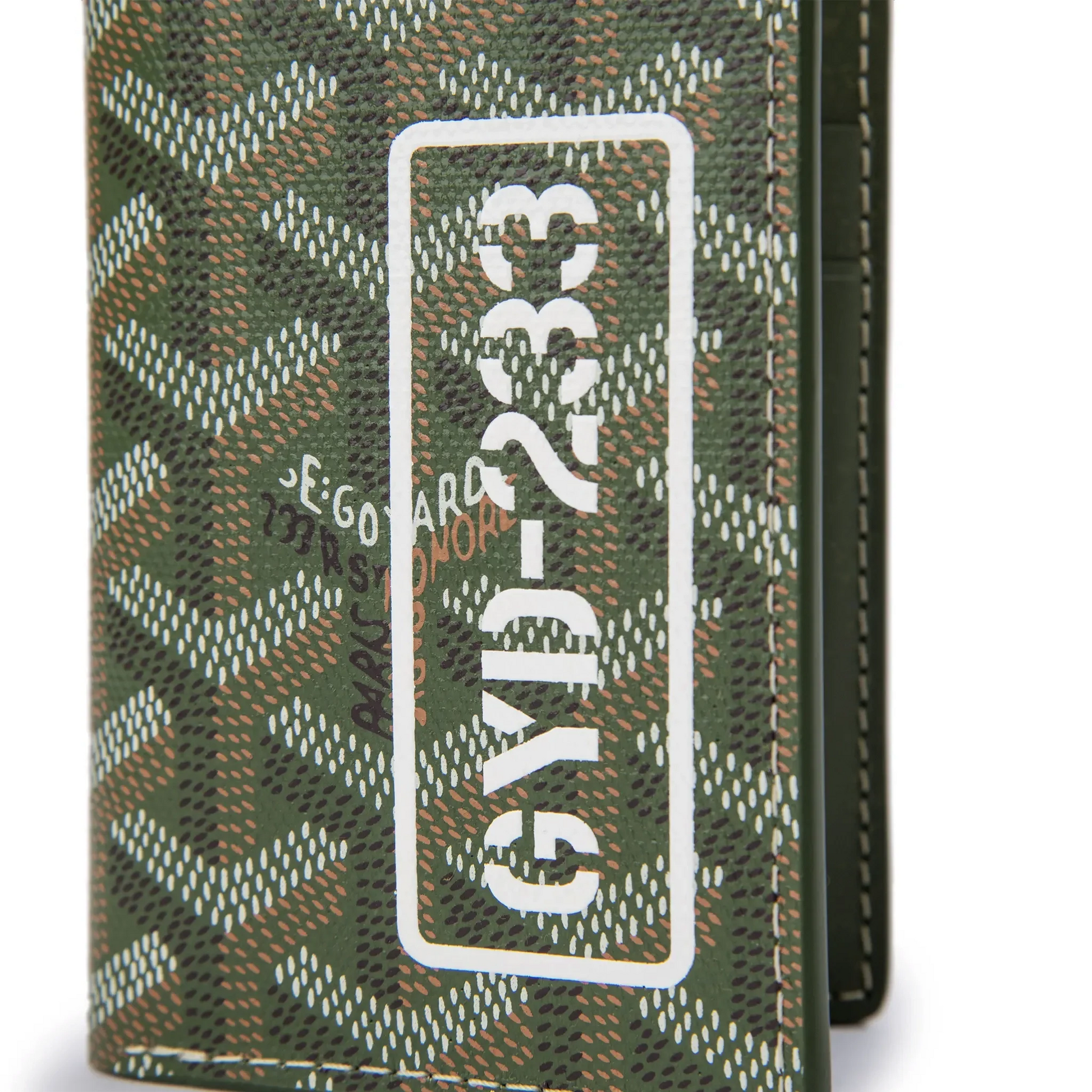 Goyard Saint-Pierre Card Wallet Khaki