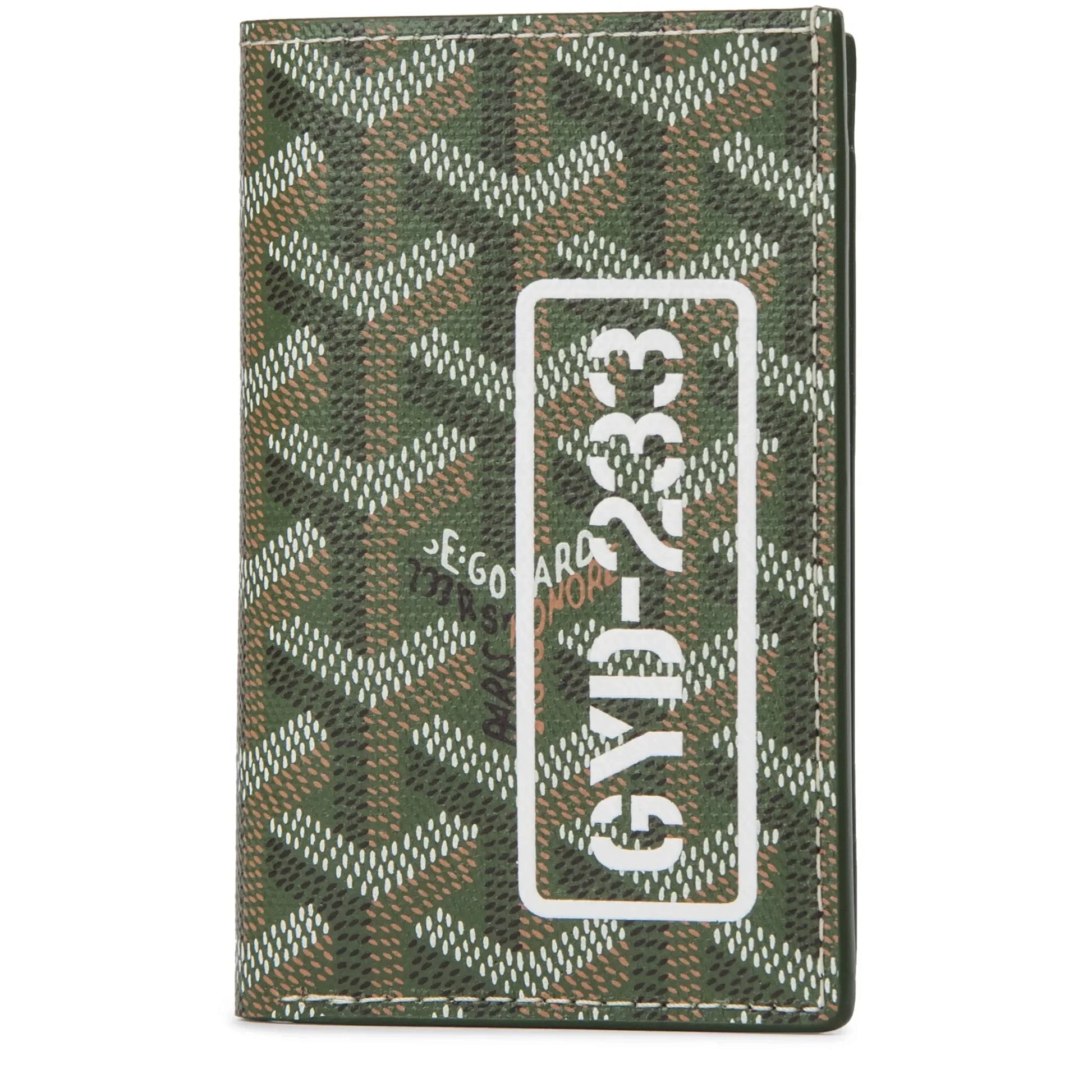 Goyard Saint-Pierre Card Wallet Khaki