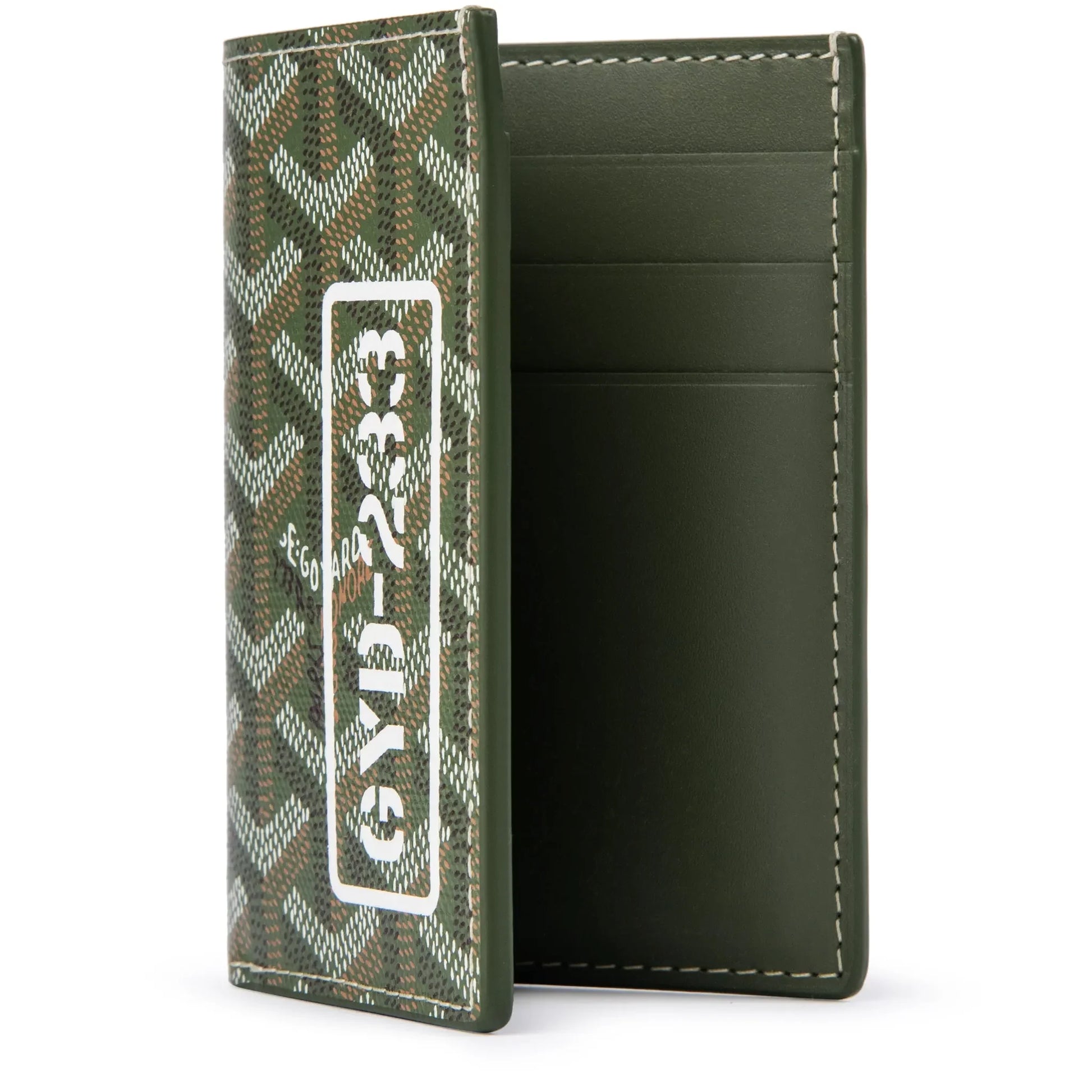 Goyard Saint-Pierre Card Wallet Khaki