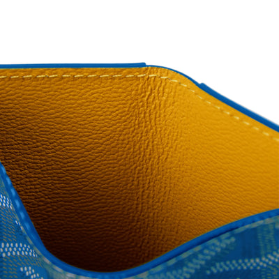 Goyard Saint-Pierre Card Wallet Sky Blue