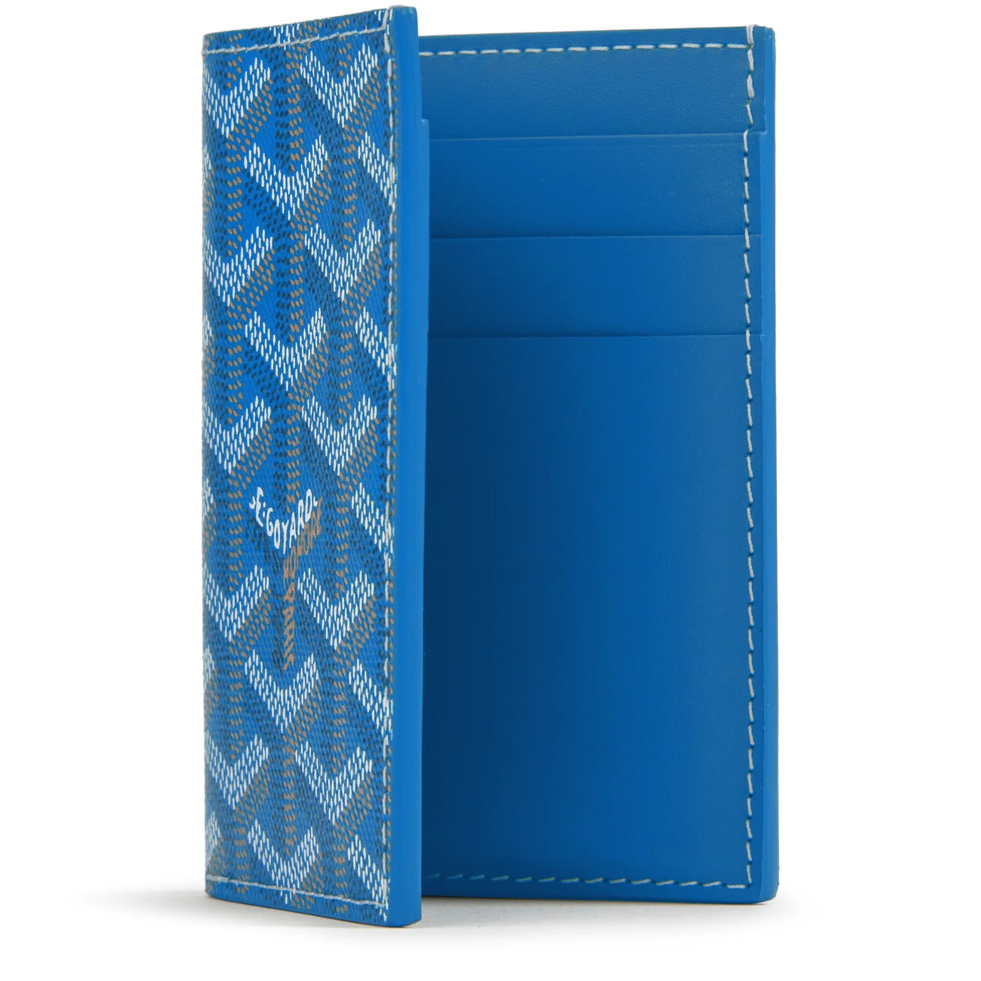 Goyard Saint-Pierre Card Wallet Sky Blue