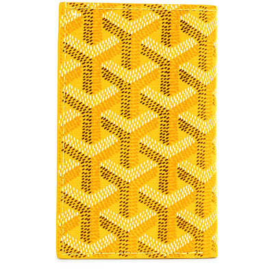 Goyard Saint-Pierre Card Wallet Yellow