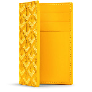 Goyard Saint-Pierre Card Wallet Yellow