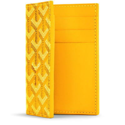 Goyard Saint-Pierre Card Wallet Yellow
