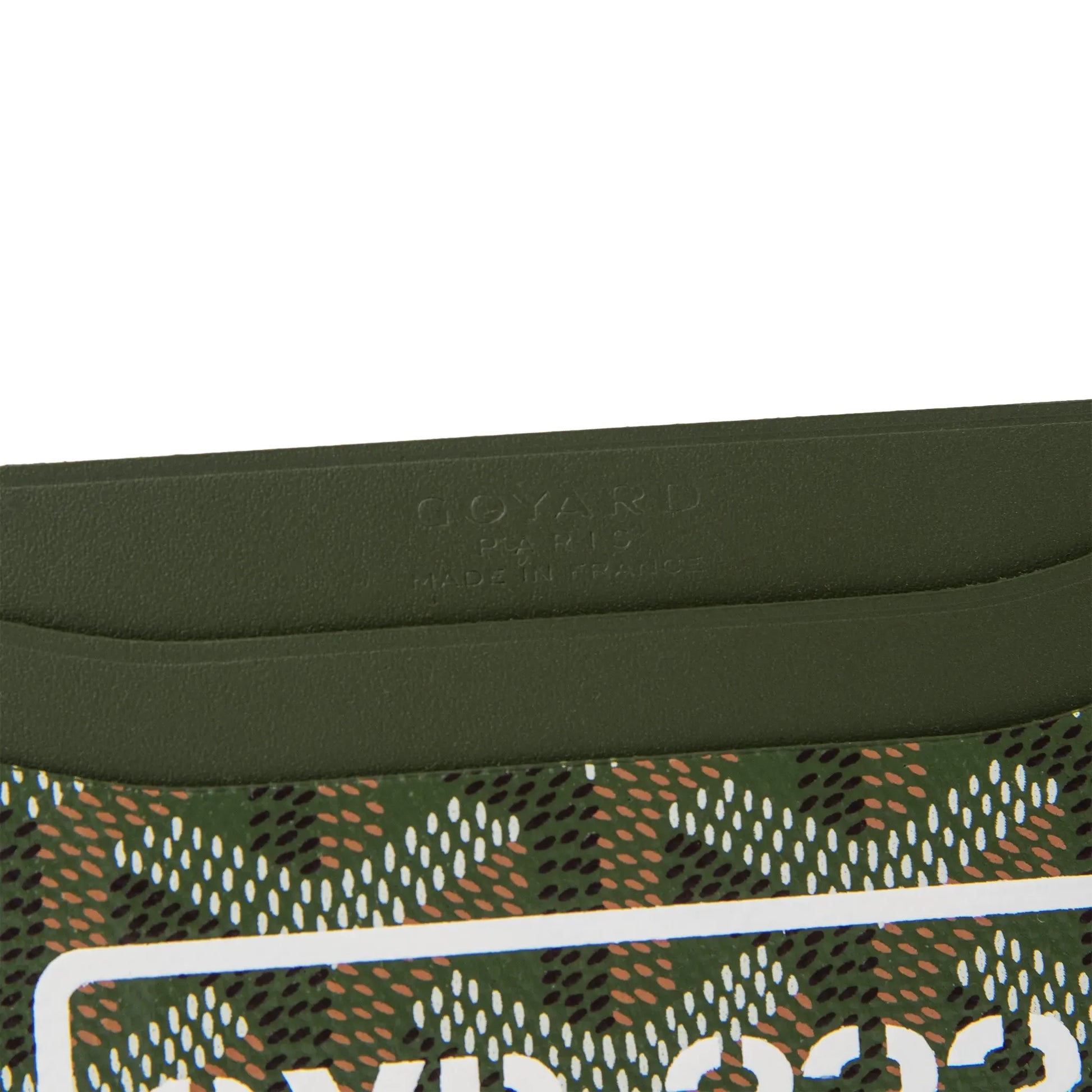 Goyard Saint Sulpice Khaki Card Holder