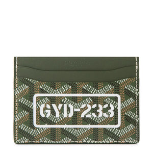 Goyard Saint Sulpice Khaki Card Holder
