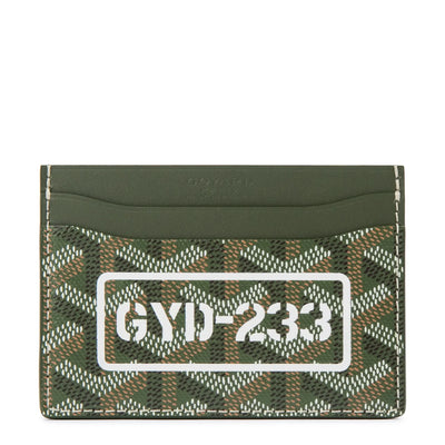 Goyard Saint Sulpice Khaki Card Holder