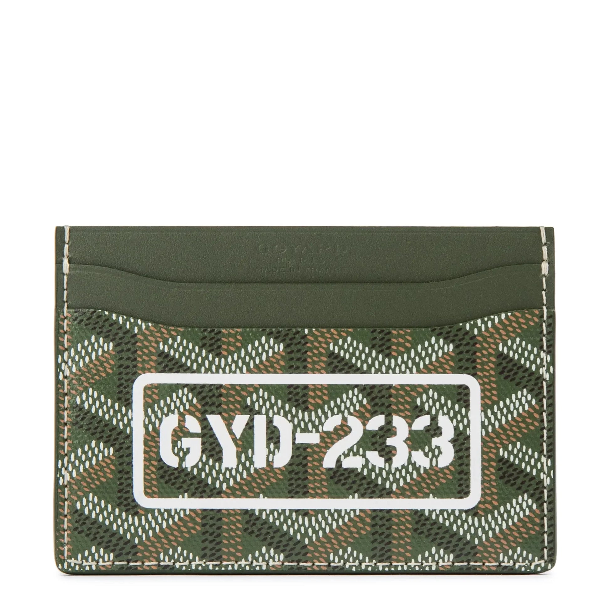 Goyard Saint Sulpice Khaki Card Holder