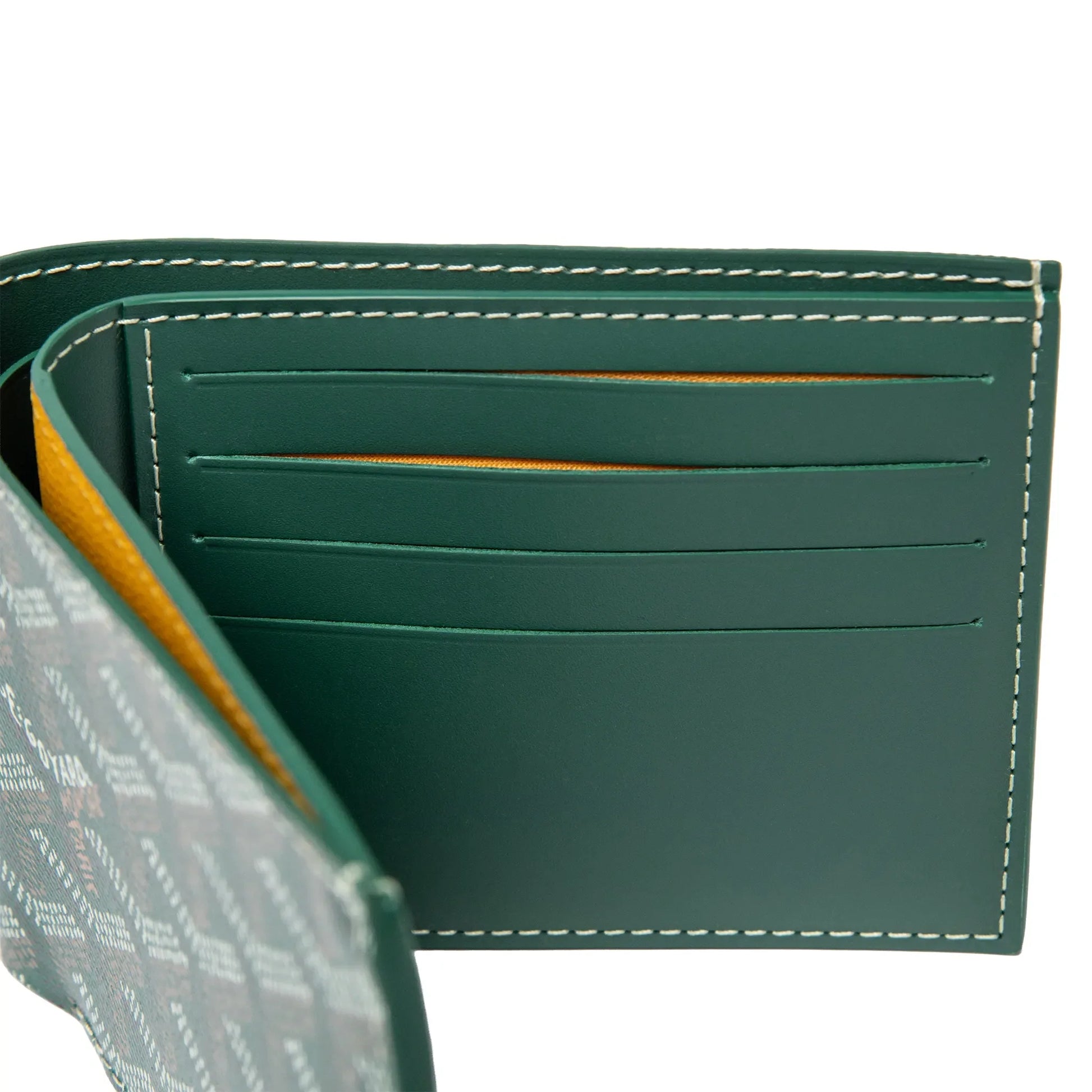 Goyard Victoire Green Wallet