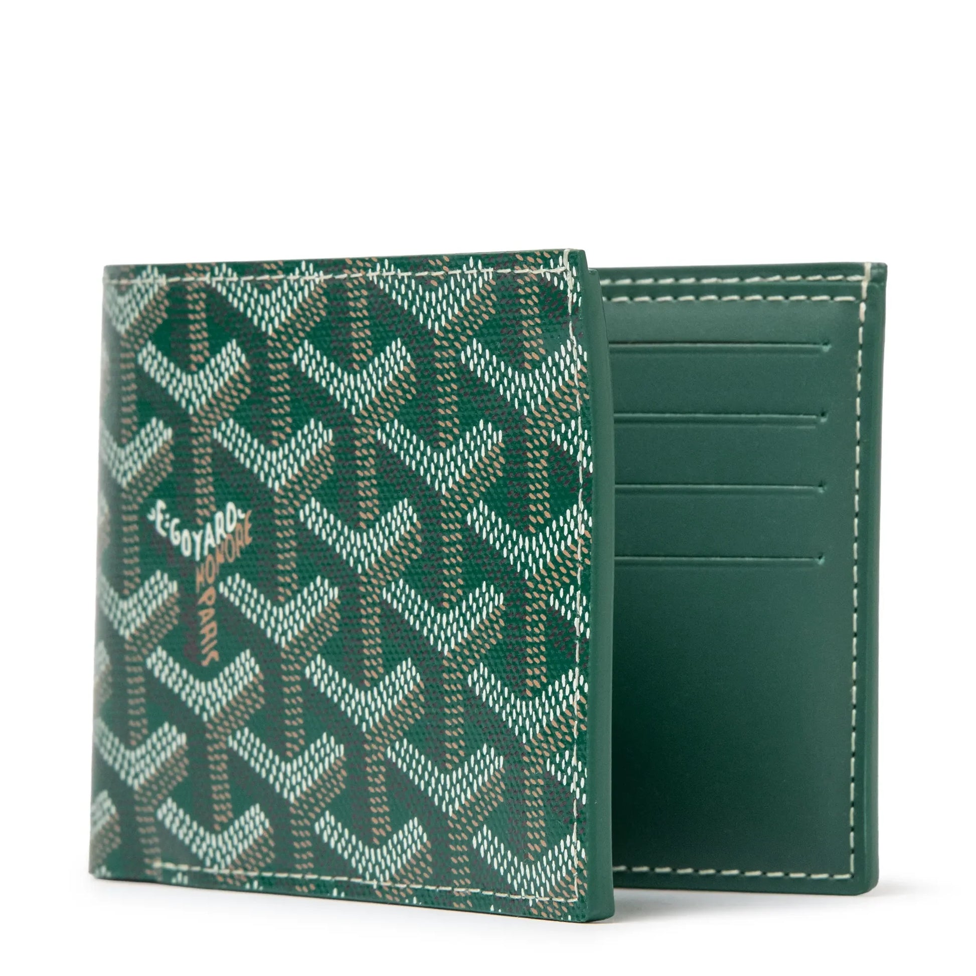 Goyard Victoire Green Wallet