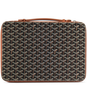 Goyard Compagnon Universel A4 Black Tan