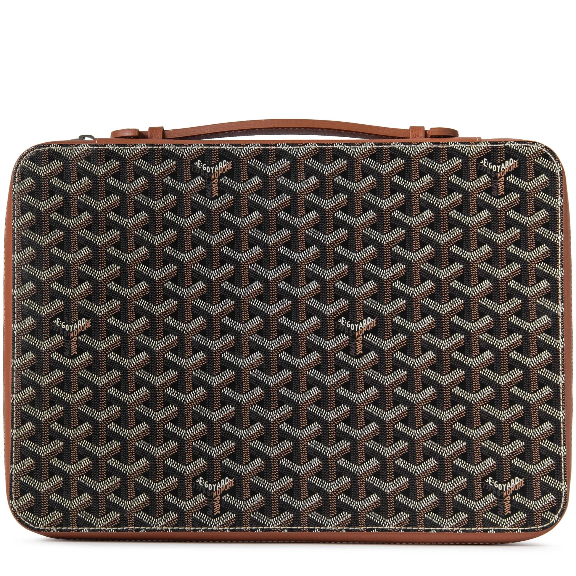 Goyard Compagnon Universel A4 Black Tan