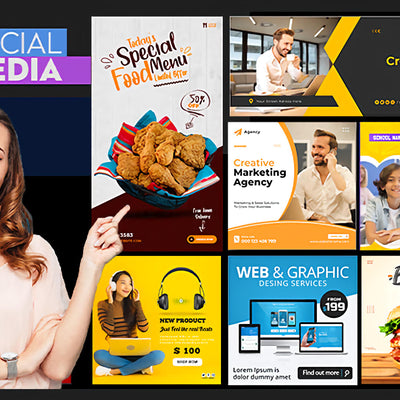 Product Banner and Social Media Banner Design Company in India