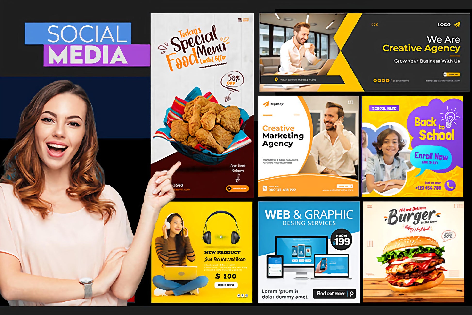 Product Banner and Social Media Banner Design Company in India