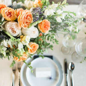 Graceful Coral Garden Wedding
