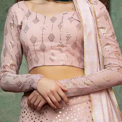 graceful-dusty-pink-coloured-festive-wear-fancy-sequence-work-georgette-lehenga-choli-92578