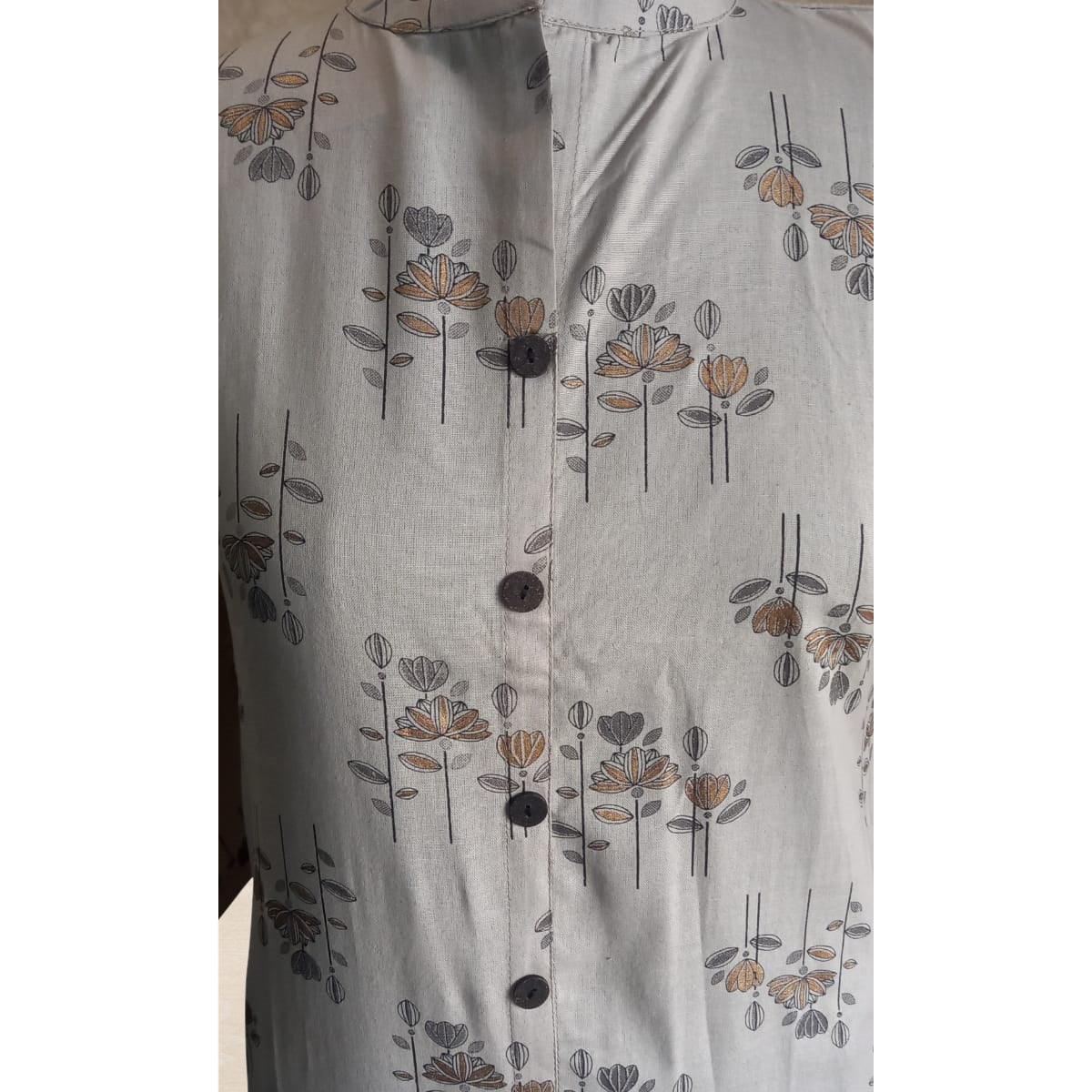 graceful-grey-colored-casual-printed-cotton-kurti