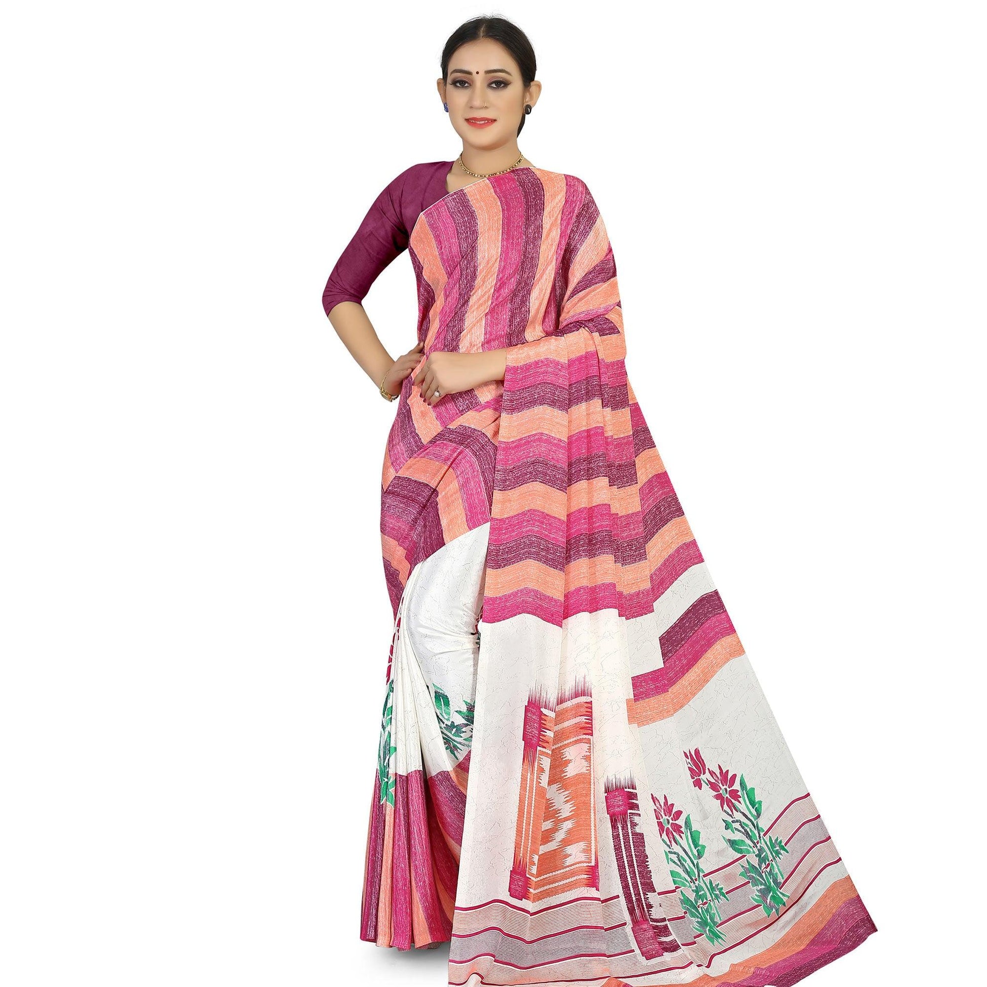 graceful-multicolored-colored-casual-wear-printed-satin-saree-65166