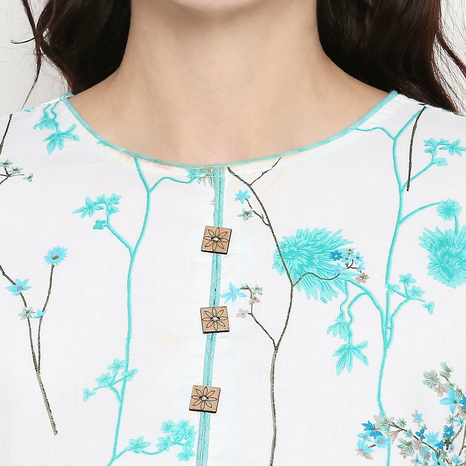 graceful-white-blue-colored-casual-wear-floral-printed-cotton-kurti-pant-set-with-dupatta-59277