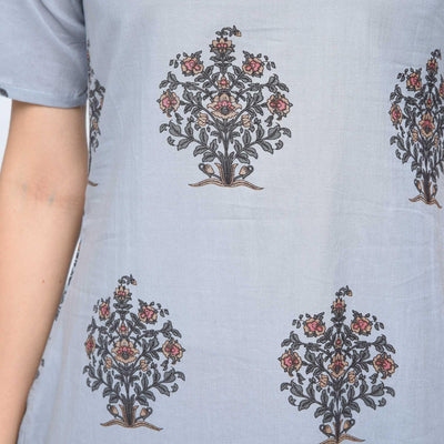 graceful-gray-colored-casual-printed-cotton-palazzo-suit