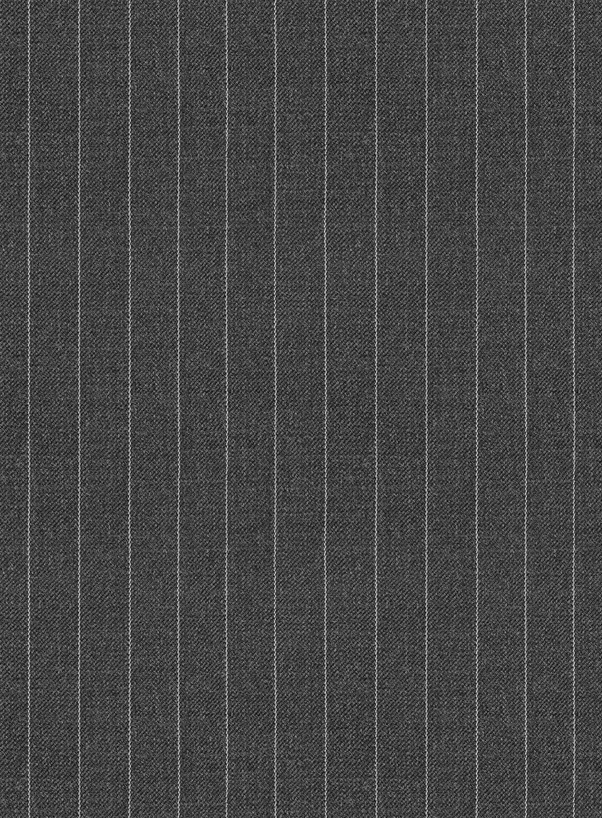 Gray Pinstripe Waist Coat
