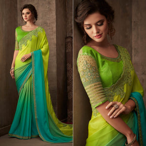 green-blue-floral-sequence-embroidered-chiffon-saree