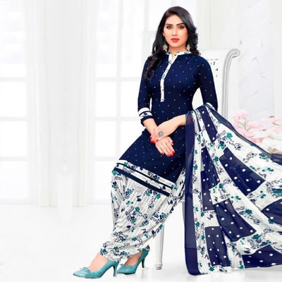 green-and-blue-patiala-crepe-dress-material-pack-of-2