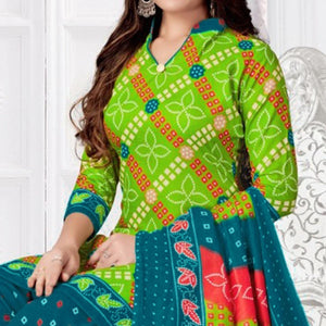 green-bandhani-printed-poly-cotton-patiala-dress-material