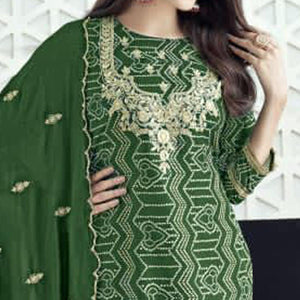 green-bandhani-printed-with-gota-patti-muslin-salwar-suit