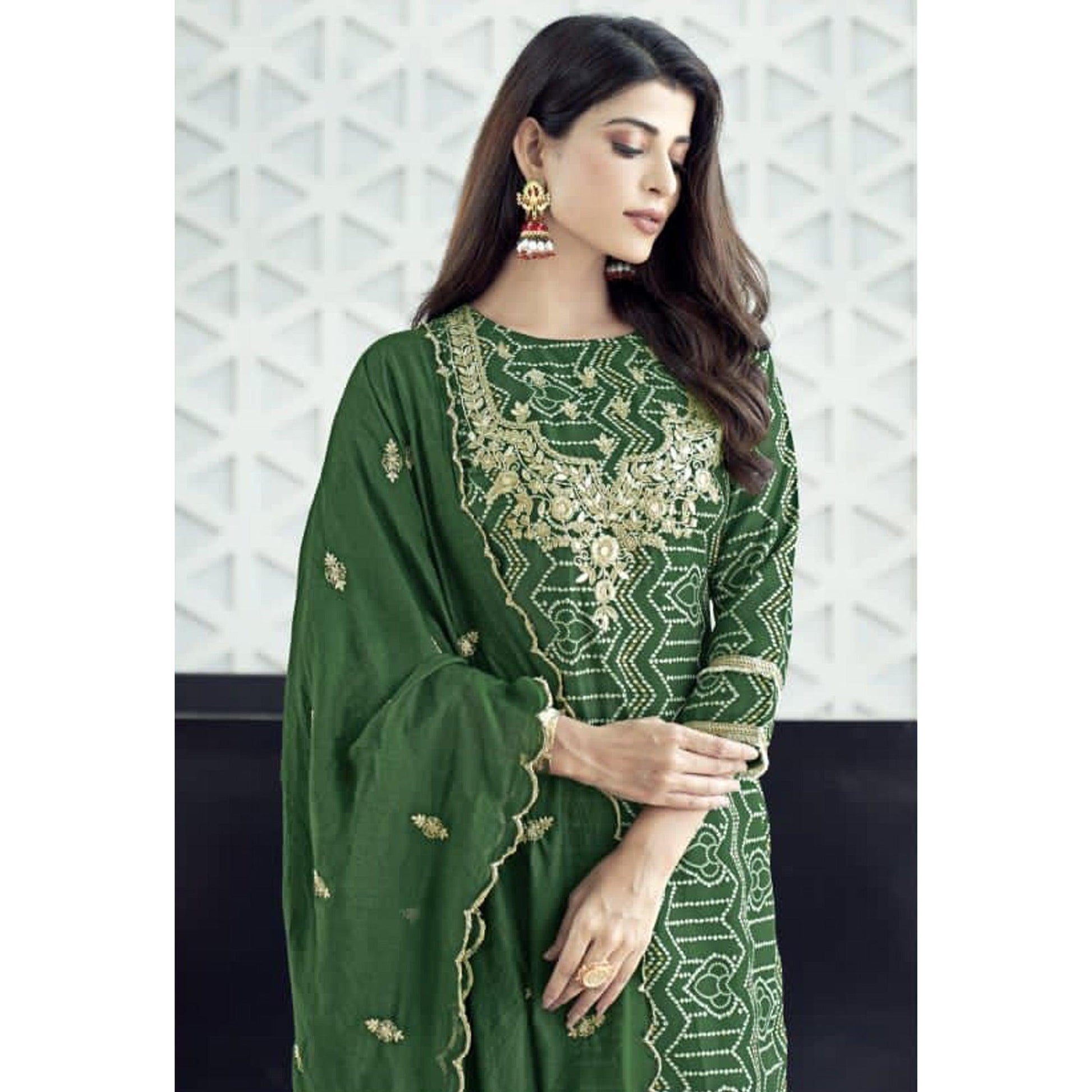 green-bandhani-printed-with-gota-patti-muslin-salwar-suit