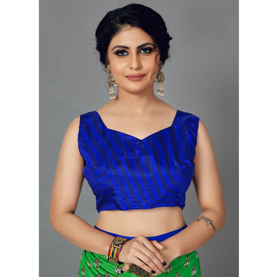 green-casual-art-silk-printed-saree-with-unstitched-blouse-94021