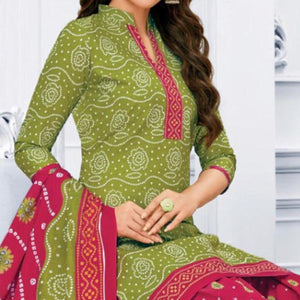 green-casual-wear-bandhani-batik-printed-cotton-patiala-dress-material-131289