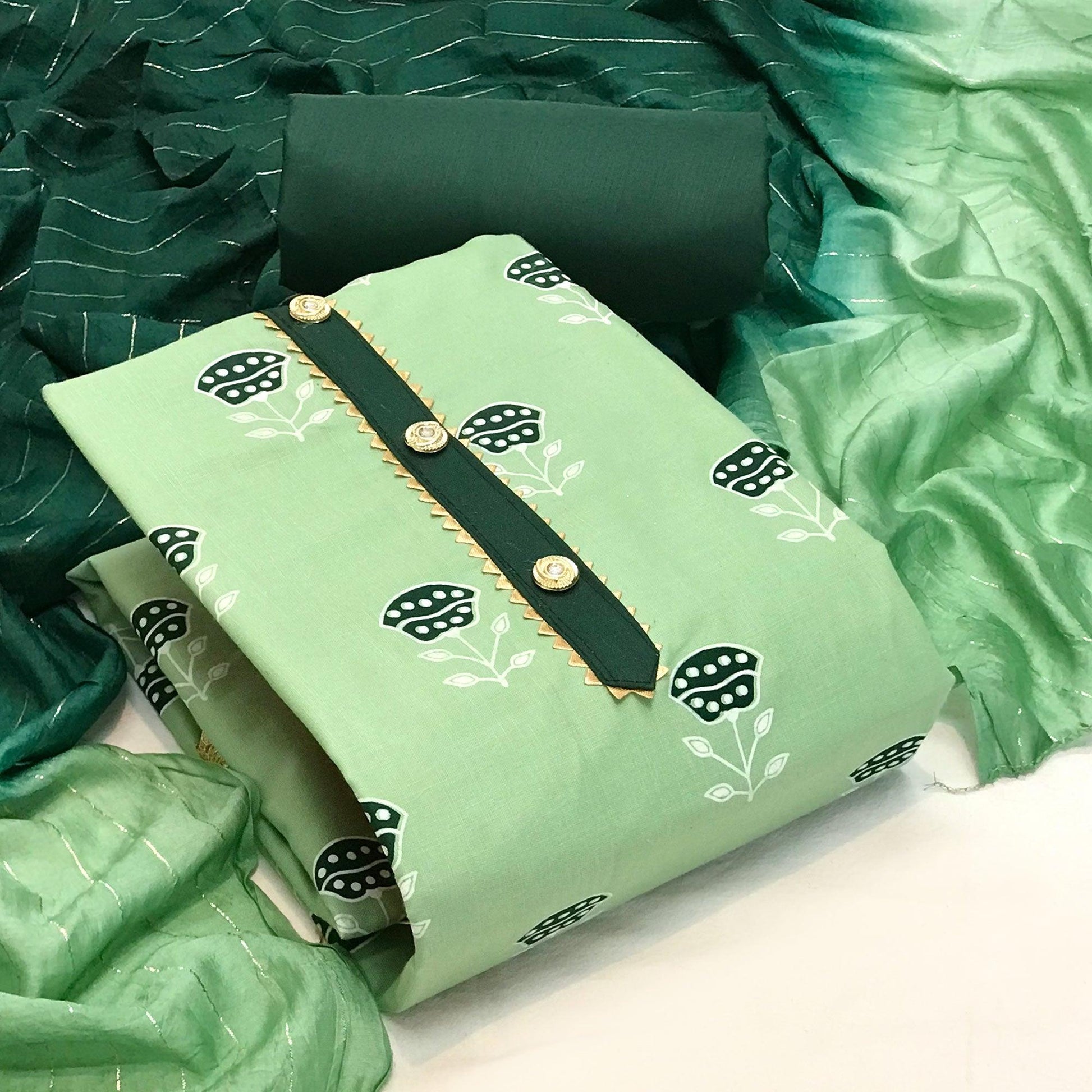 green-casual-wear-block-printed-cotton-dress-material-139078