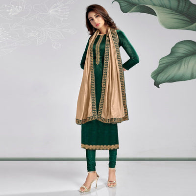 green-casual-wear-embroidered-sanaya-silk-dress-material-125894